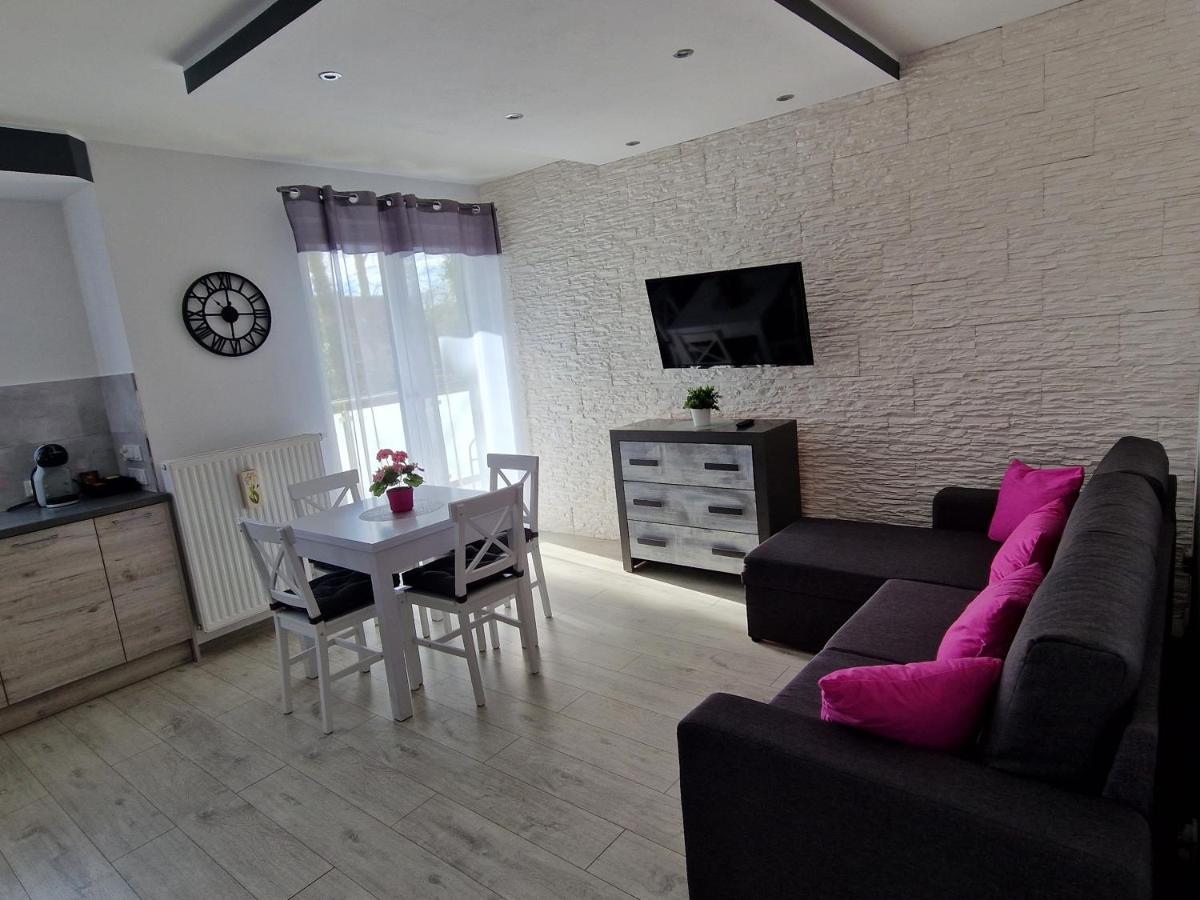 Апартаменты Apartament Pastelowy Свиноуйсьце Экстерьер фото